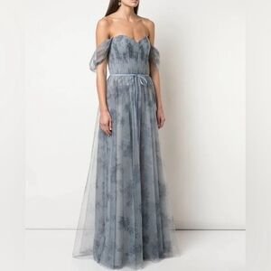 Marchesa Notte Strapless Gown